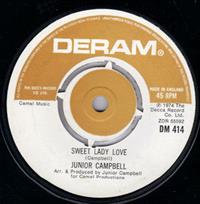 SWEET LADY LOVE / IF I COULD BELIEVE YOU DARLIN