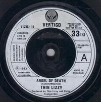 ANGEL OF DEATH / DON'T BELIEVE A WORD - PROMO 33rpm