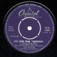 LOVE SONG FROM HOUSEBOAT / LILY OF LAGUINA - looks unplayed