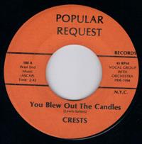 YOU BLEW OUT THE CANDLES / TONIGHT WE LOVE