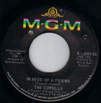 IN NEED OF A FRIEND / MISTER FLYNN