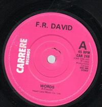 WORDS / WHEN THE SUN GOES DOWN (solid centre)